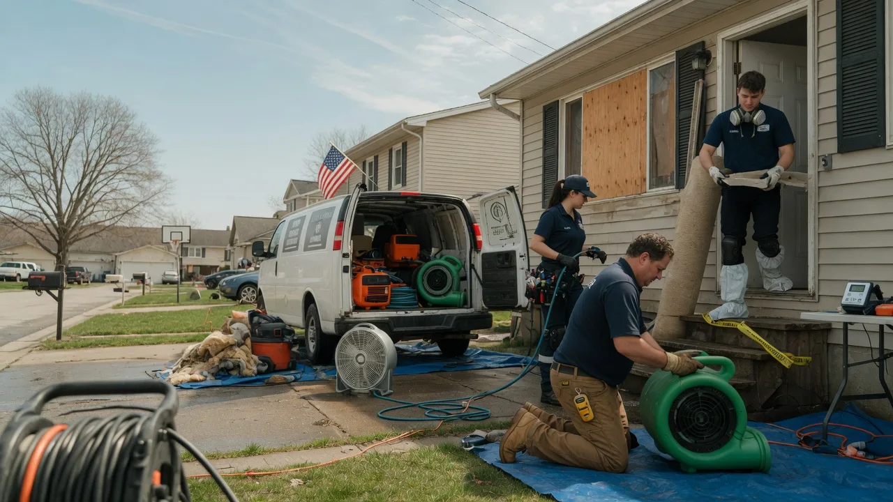 Water Damage Restoration in Corona, SD near me